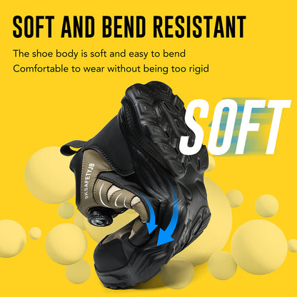 Rotating Buckle Sneaker Safety Boots(JB-852)