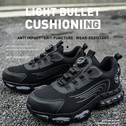 Tennis Safety Shoes with Rotating Buckle(JB-262)