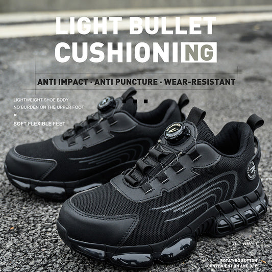 Tennis Safety Shoes with Rotating Buckle(JB-262)