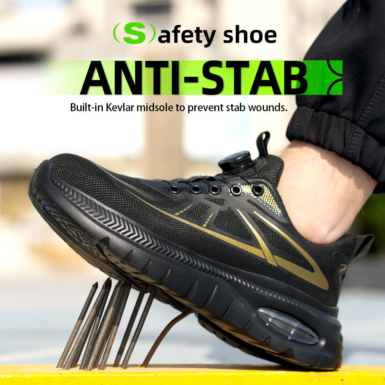 Rotating Buckle Sneaker Safety Shoes(JB-272)