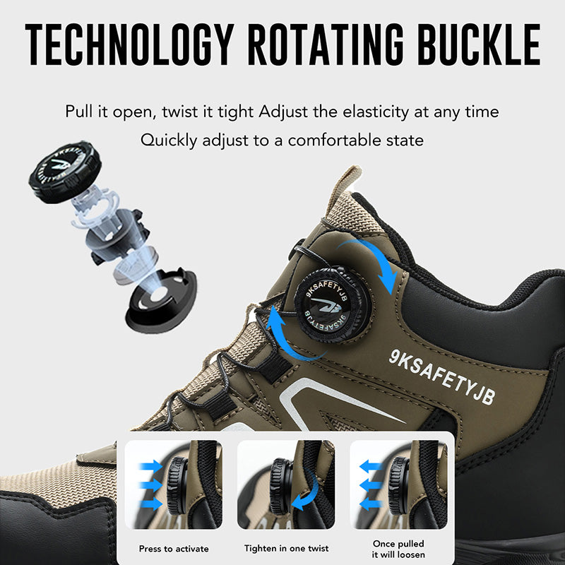 Rotating Buckle Sneaker Safety Boots(JB-852)