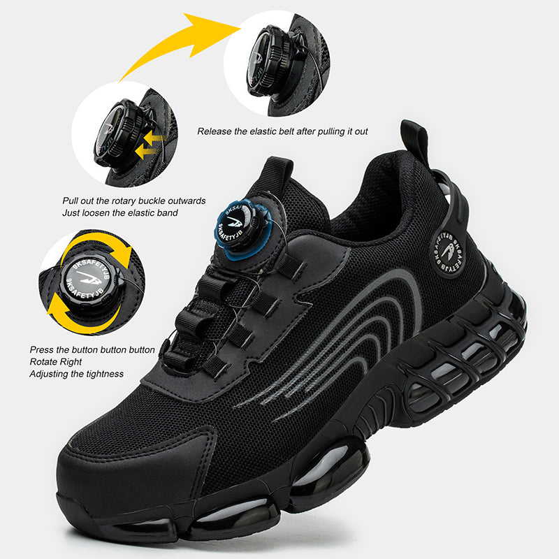 Tennis Safety Shoes with Rotating Buckle(JB-262)