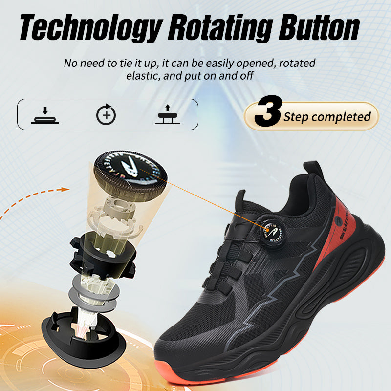 Rotating Buckle Sneaker Safety Shoes(JB-7928)