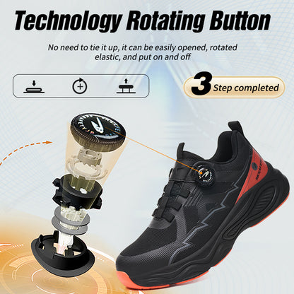 Rotating Buckle Sneaker Safety Shoes(JB-7928)