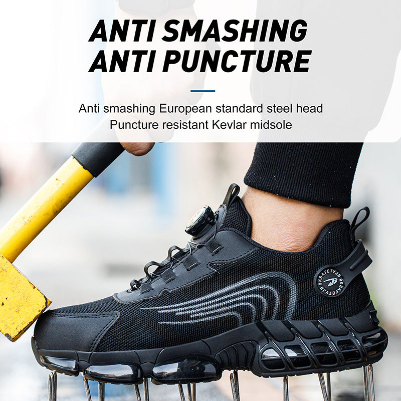 Tennis Safety Shoes with Rotating Buckle(JB-262)