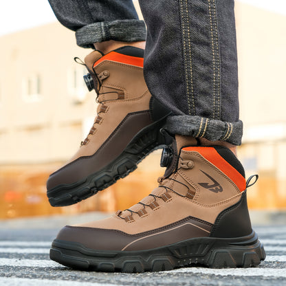 Rotating Buckle Mid-Ankle Safety Boots(JB-269）