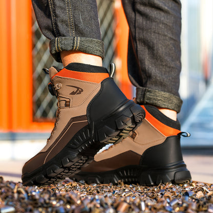 Rotating Buckle Mid-Ankle Safety Boots(JB-269）
