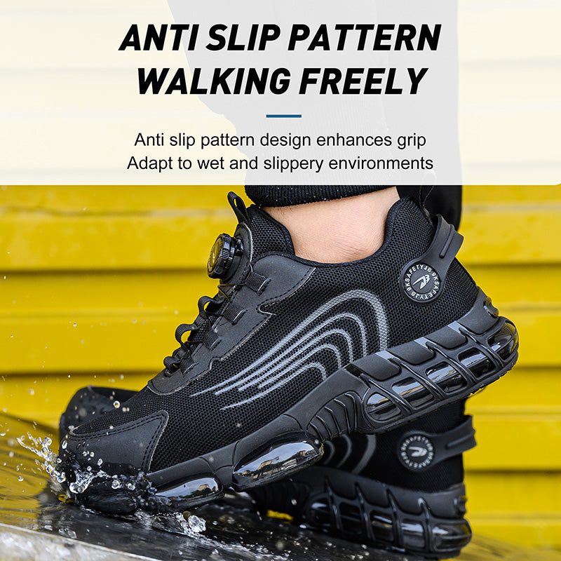 Tennis Safety Shoes with Rotating Buckle(JB-262)